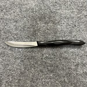 Cutco 1759 DD Serrated Paring Knife Black Handle USA 1990 Patent 3122774